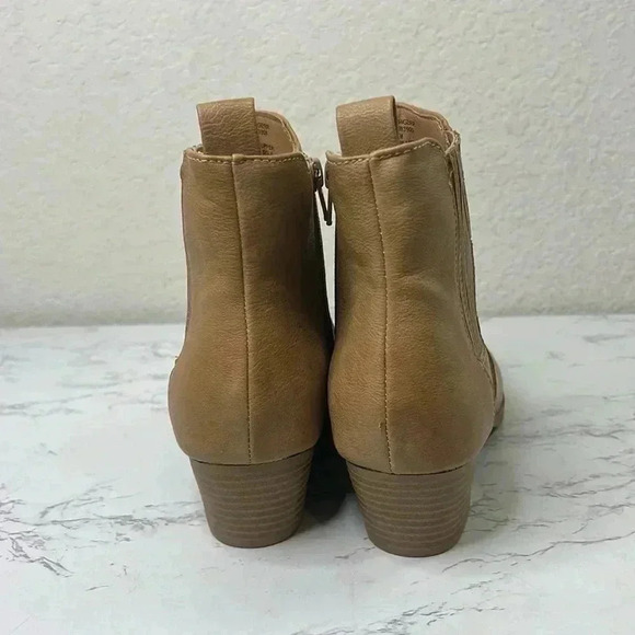 SUN + STONE GRANGERR STRETCH WESTERN ANKLE BOOTS Size 7M - Picture 8 of 14